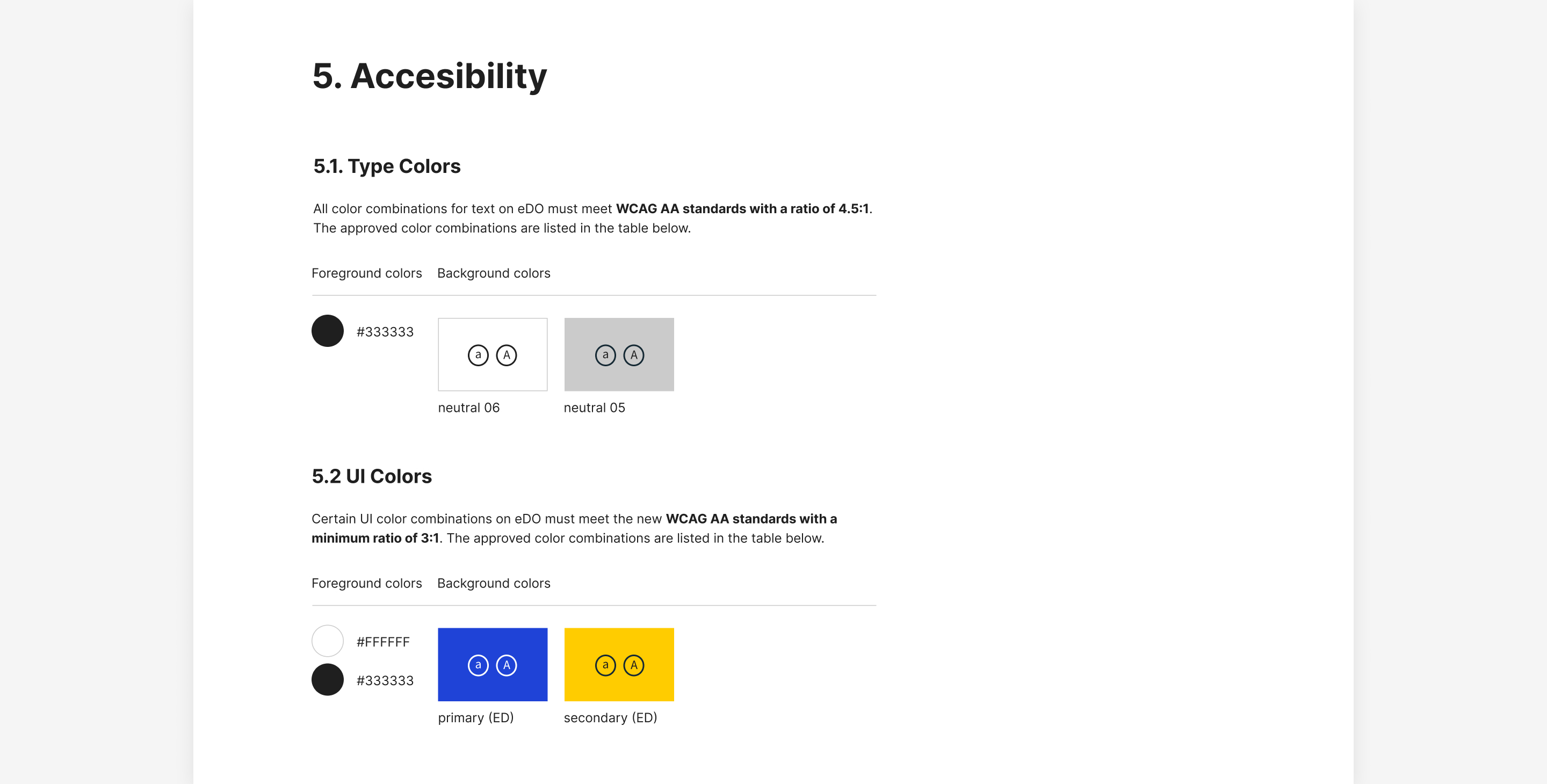 Color system